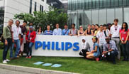 管理学院外国留学生、MBA学生参观飞利浦亚洲研究院（合影）