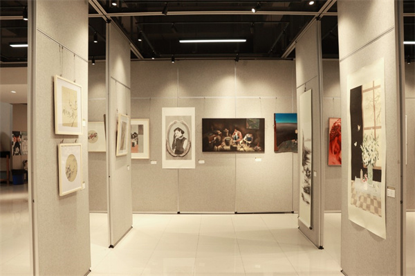 南京师范大学中北学院美术系2021届毕业生作品展开幕