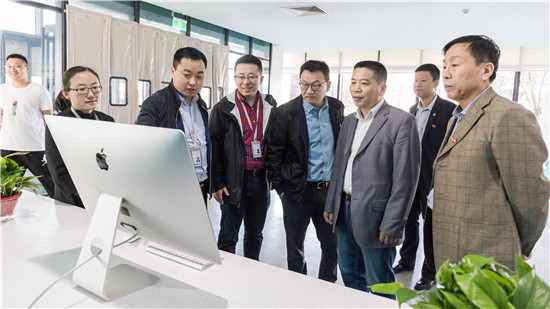 陕西省评星晋级、争创双强活动考核组莅临欧