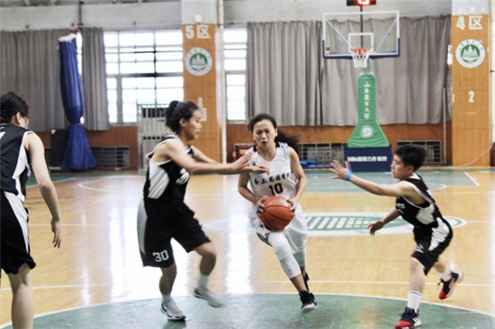 西安思源学院女篮代表陕西征战全国cuba三级联赛 强势