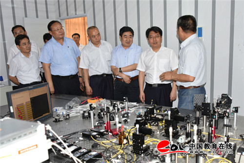 山东省教育厅厅长邓云锋到潍坊学院调研