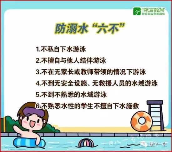 【安全警示】"防溺水"致家长的一封信