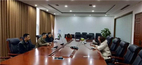 船山职校到物流企业调研校企合作