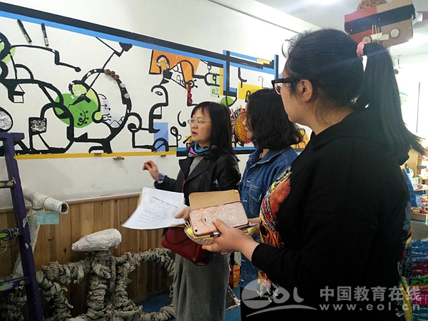 下城区教育局档案室主任到万家星城幼儿园指导