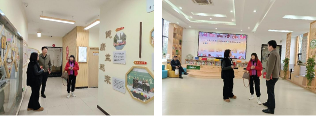 学会到访同景社区党群服务中心共探社区教育新发展