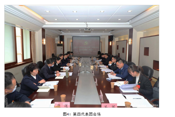 四川开放大学第一次党代会各代表团热烈讨论、认真审议“两委”报告