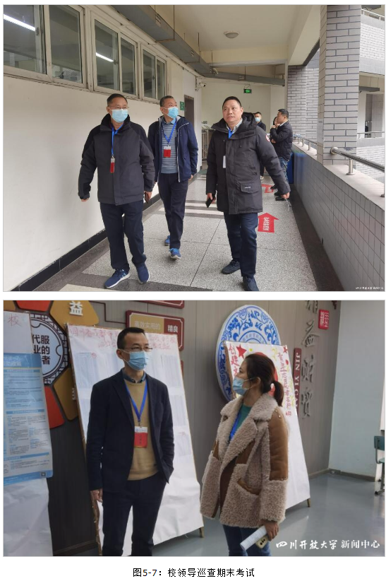 四川开放大学校领导分赴各地巡查期末考试工作 四川开放大学校领导分赴各地巡查期末考试工作