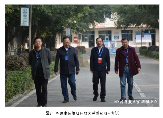 四川开放大学校领导分赴各地巡查期末考试工作 四川开放大学校领导分赴各地巡查期末考试工作