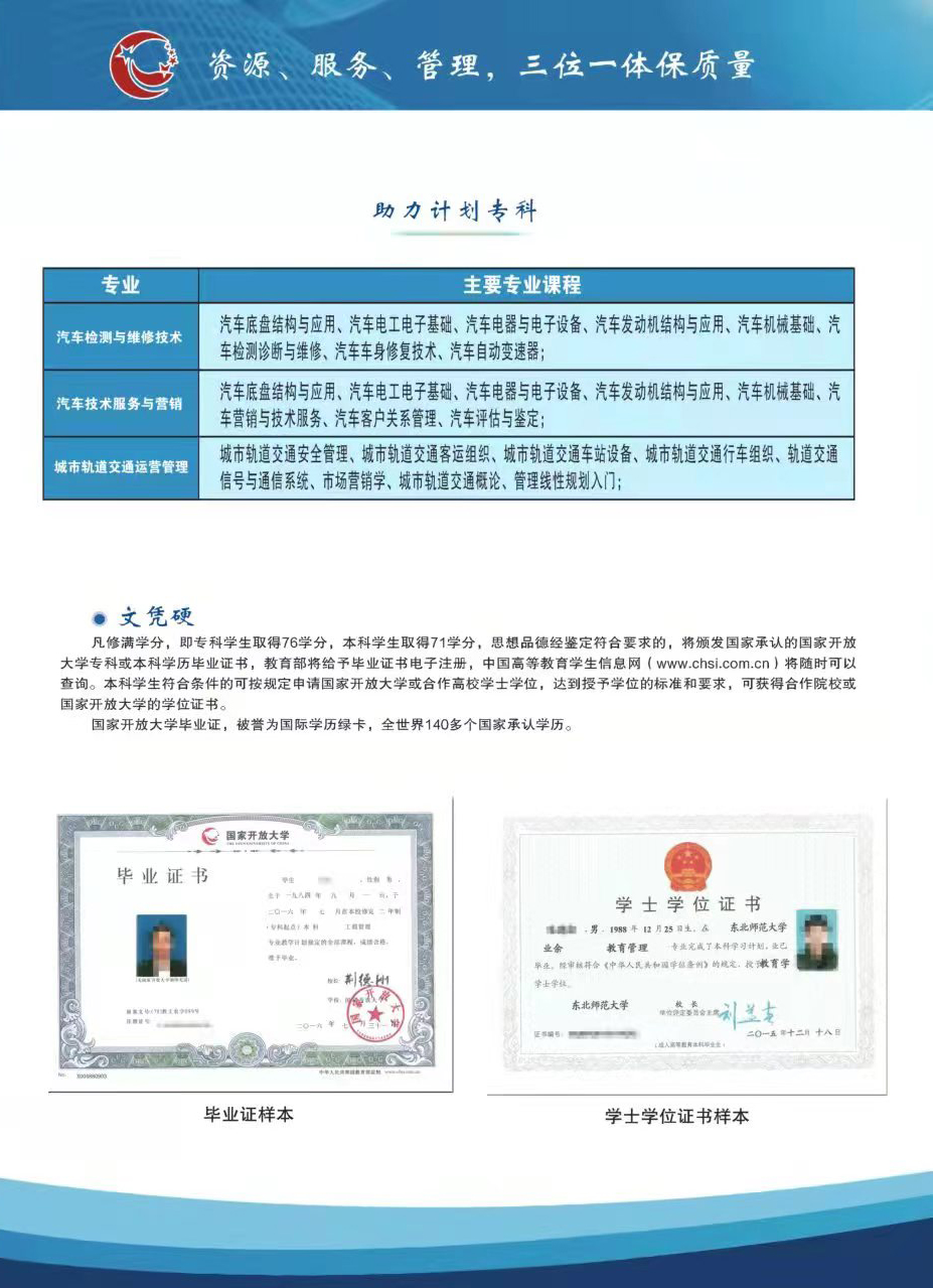 南昌开放大学招生简章