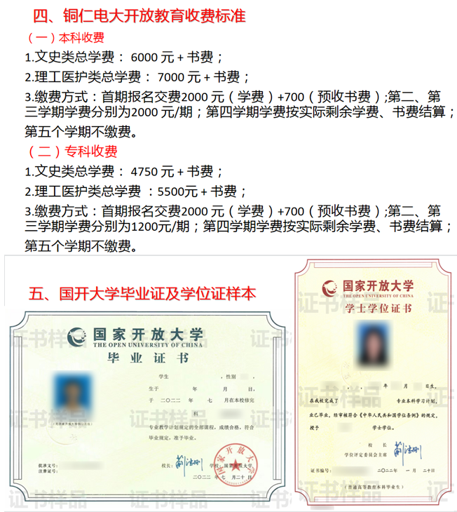 铜仁沿河开放大学秋季招生简章