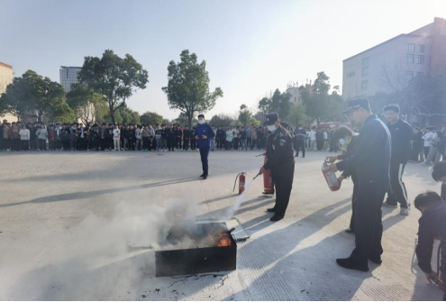 消防演练，防患于未“燃”——宿迁开放大学开展消防安全活动