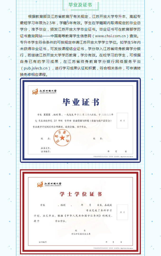 淮安开放大学（洪泽校区）2023年春季招生简章