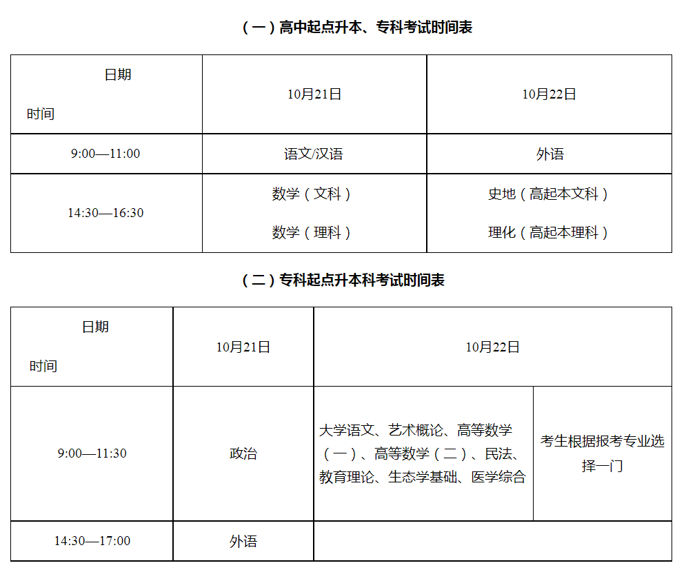 成人高考什么时候考试时间? 成人高考什么时候考试时间?