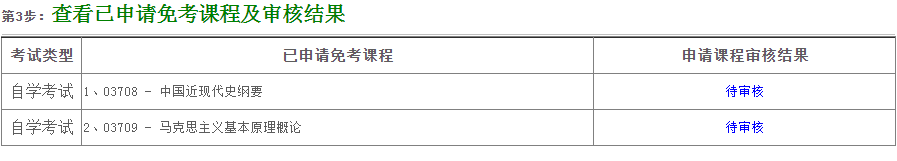 江西省2024年上半年自学考试部分免考课程网上申请流程演示