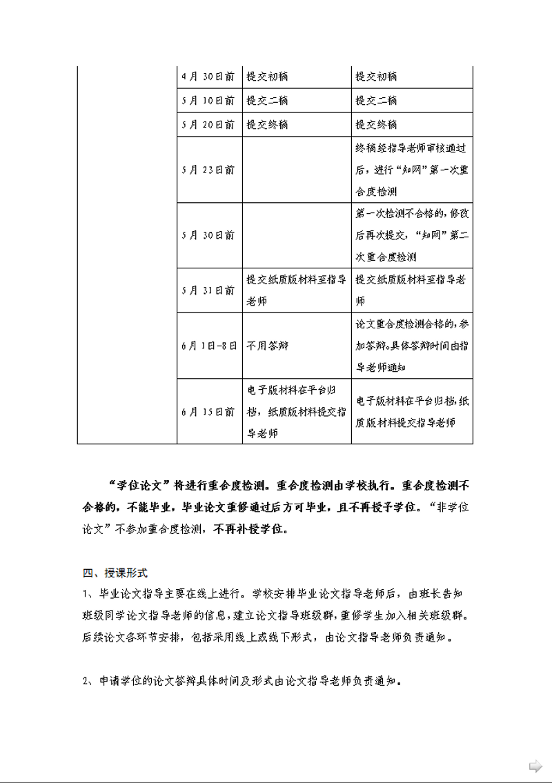 关于2025春（2024-2025-2）学期毕业论文工作的通知
