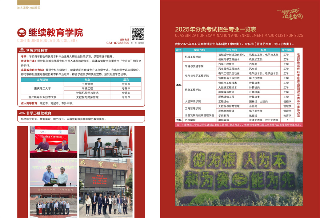2025年春季招生简章