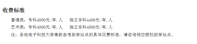 2025年电子科技大学高教自考招生简章
