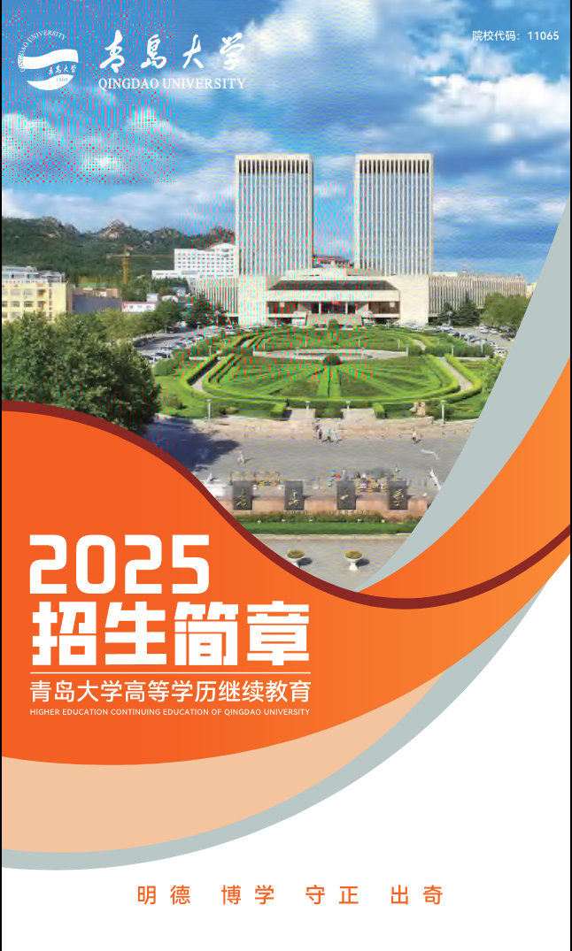 青岛大学2025年高等学历继续教育招生简章