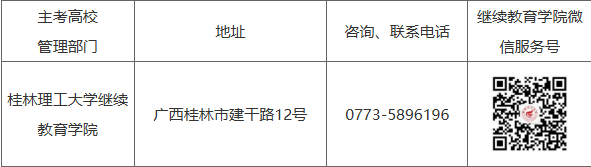 桂林理工大学2025年高等教育自学考试网络助学试点招生简章