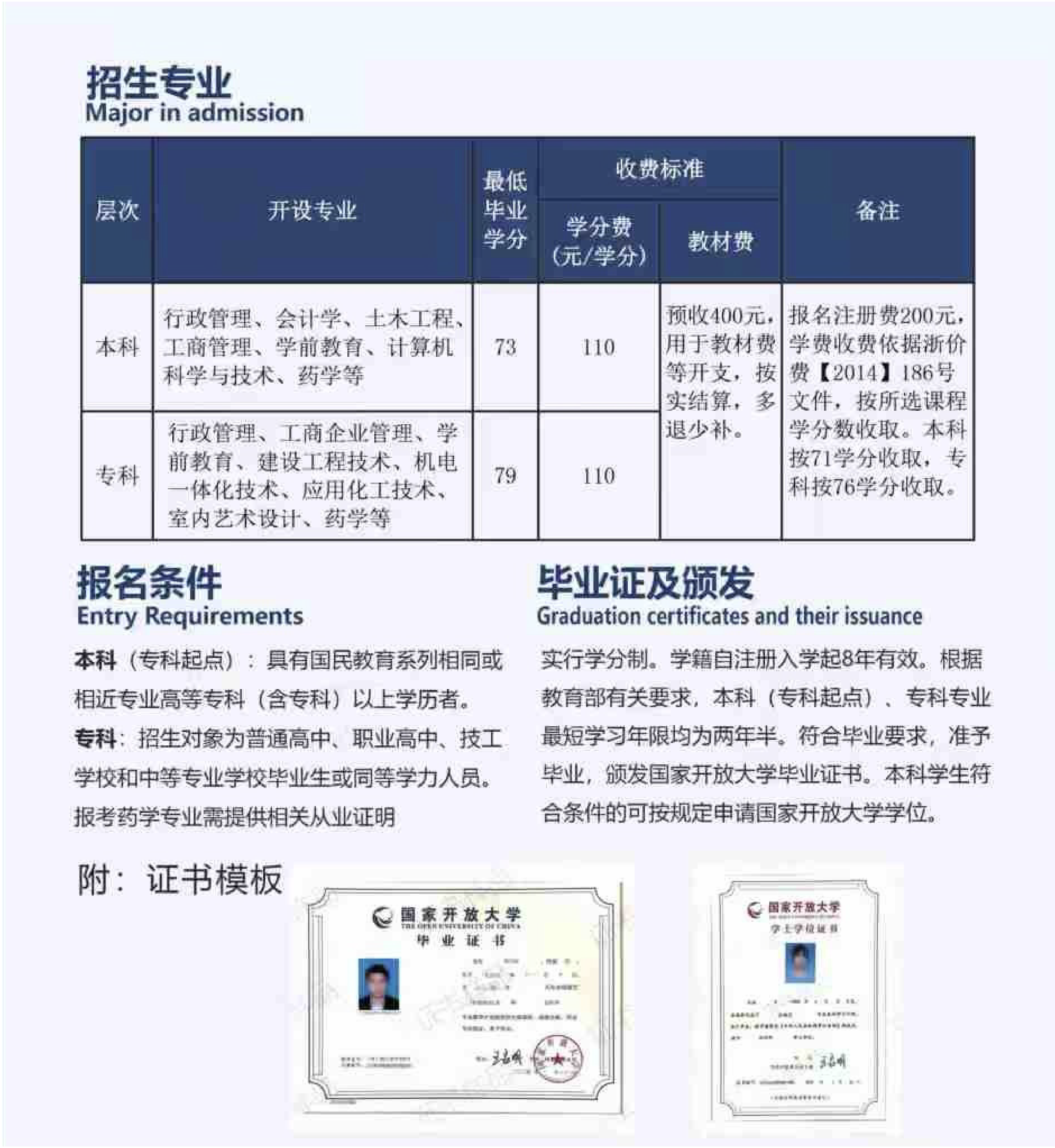 浙江广播电视大学经贸分校招生简章