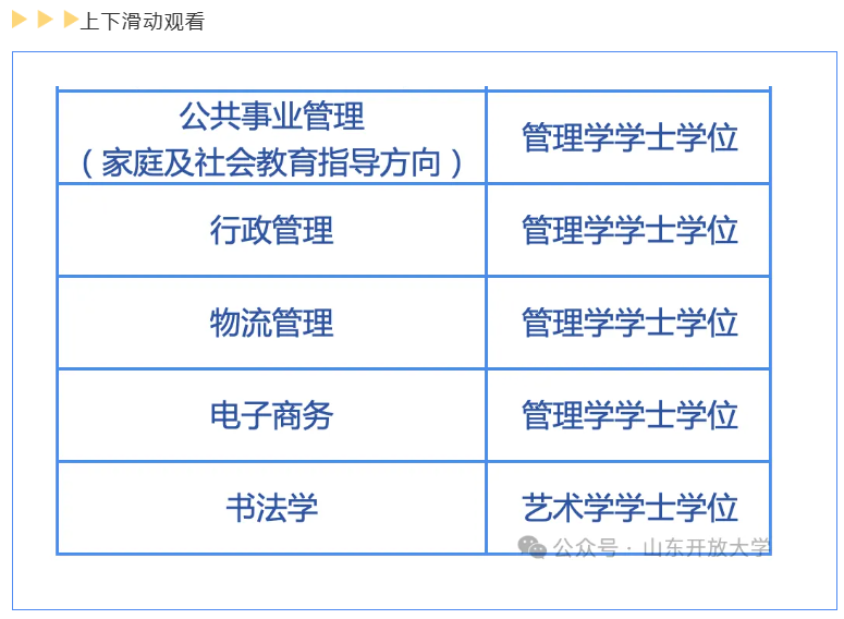 山东开放大学2026年秋季开放教育招生简章