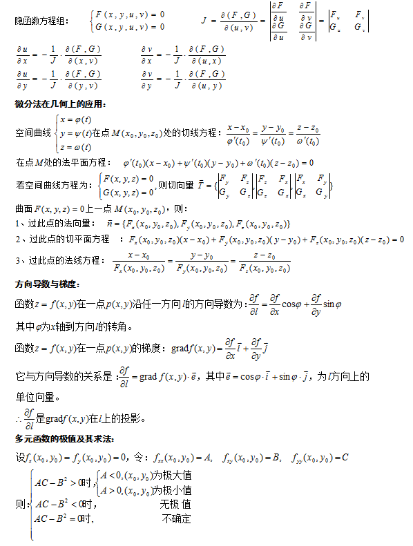 成人高考专升本数学科目知识点复习资料-5