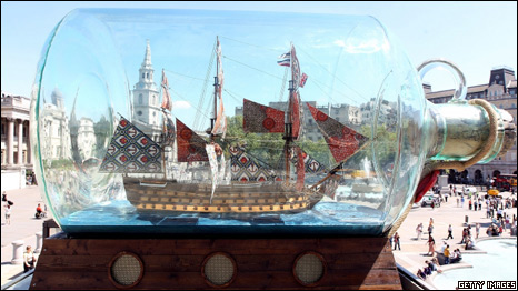 Nelson's Ship in a Bottle