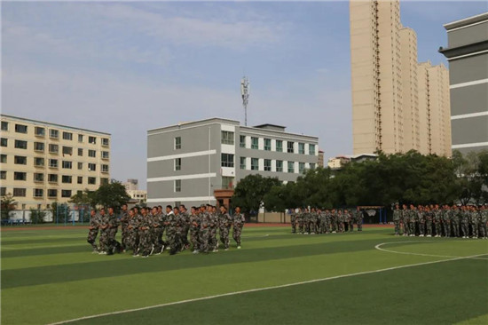 武威第十五中学2020级高一新生军训纪实