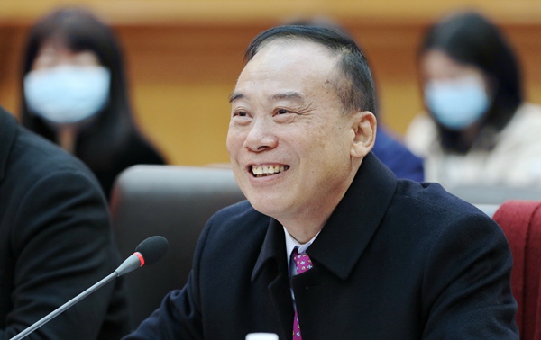 港中大(深圳)校长徐扬生发言 期待深高金能为福田区金融业注入新动能