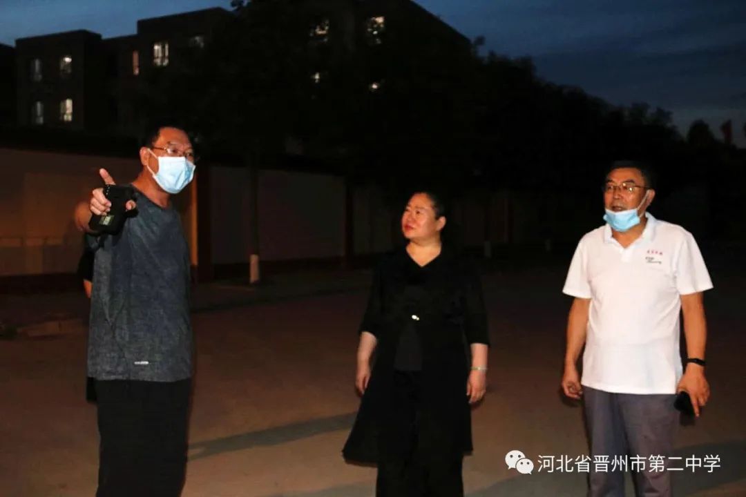 冲刺2020高考晋州副市长刘亚红调研晋州二中高三备考和疫情防控工作