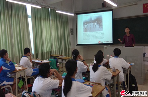 增城中学陈雪滢获中国教育在线优秀小记者