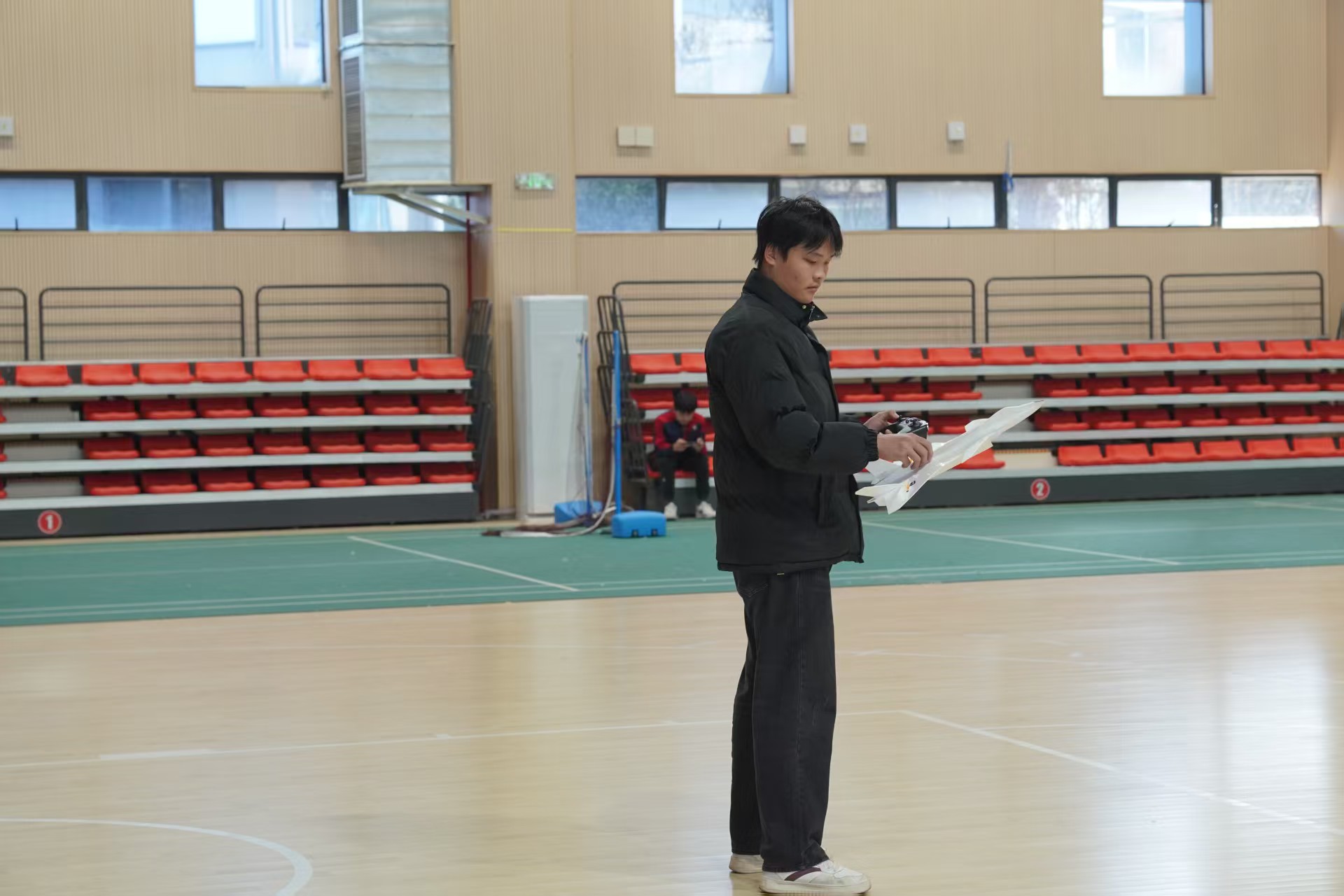 航模飞行比赛现场