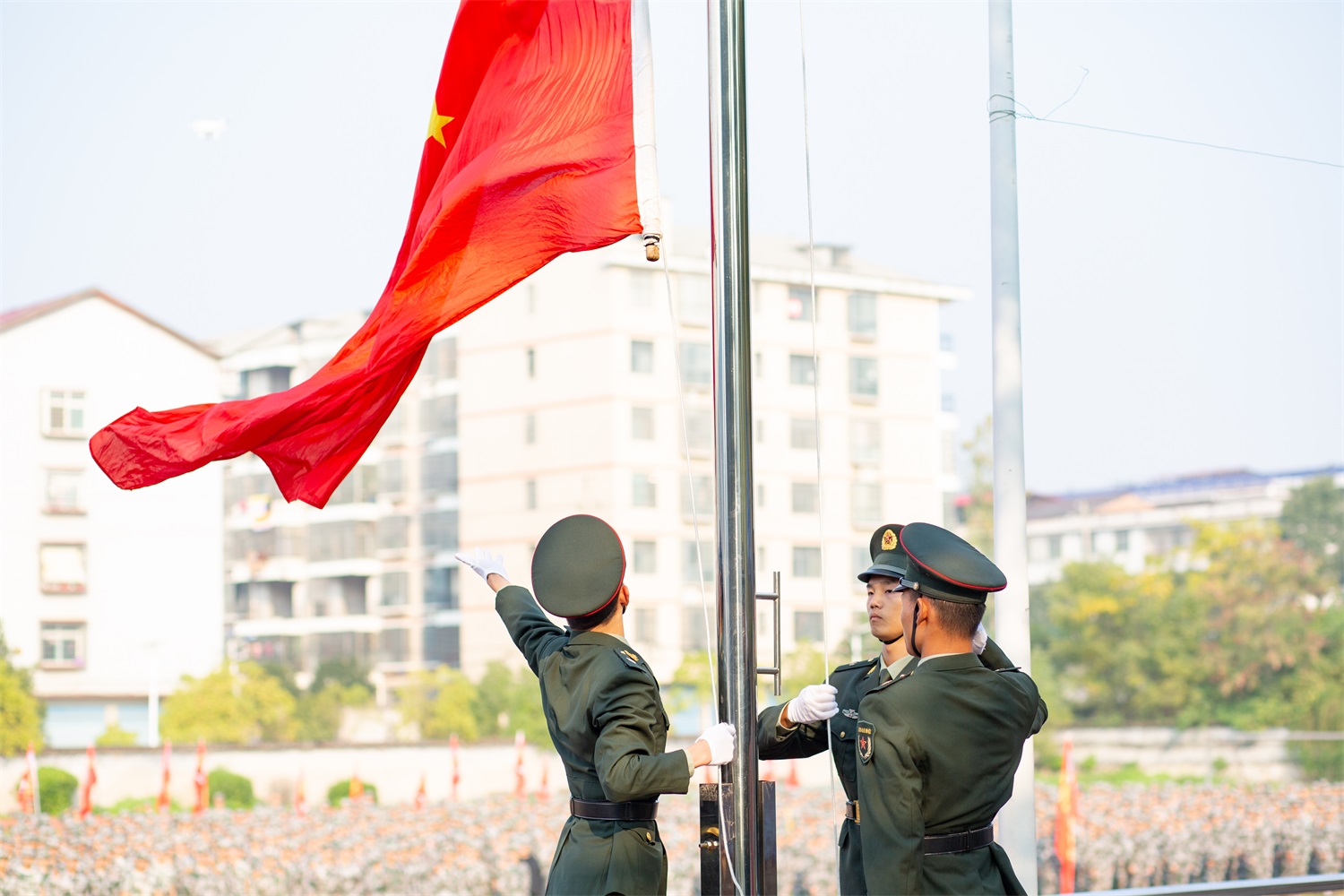 潇湘职业学院隆重举行2020级新生军训总结表彰大会