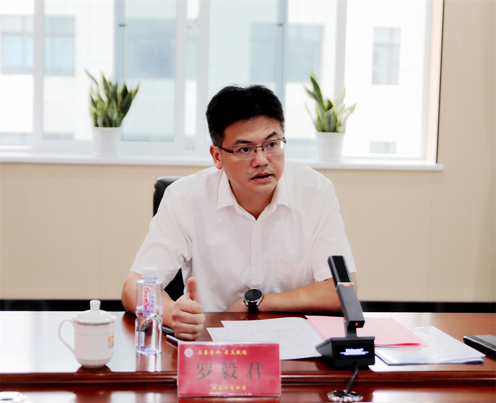 省水利厅厅长罗毅君到湖南水电职院检查安全生产和疫情防控工作6