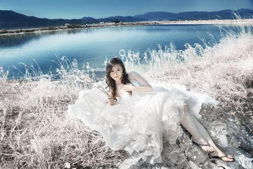 Photoshop教程打造唯美婚纱外景照片