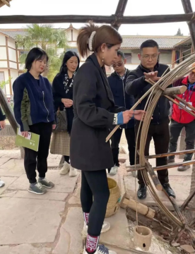省国资教育装备中心调研我市研学基地建设工作