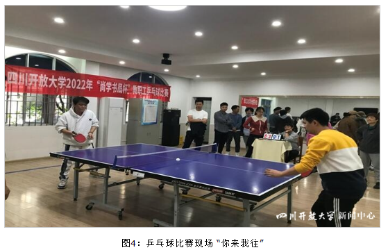 四川开放大学工会举办“尚学书局杯”教职工气排球比赛及团体乒乓球比赛