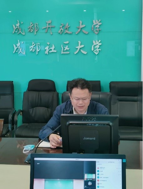 学校召开2022年春季远程听评课教学督导工作会