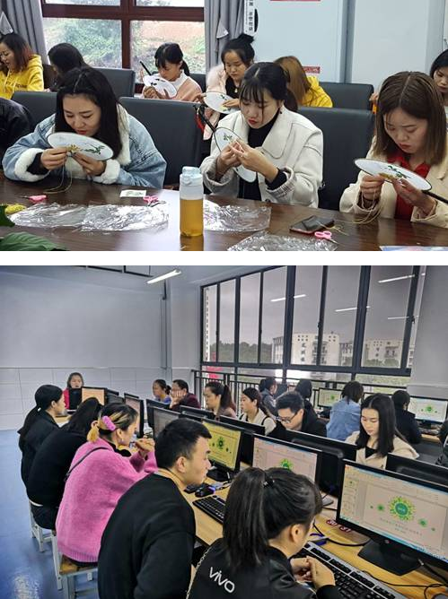 秀山分校开展电商和苗绣培训，助力脱贫攻坚