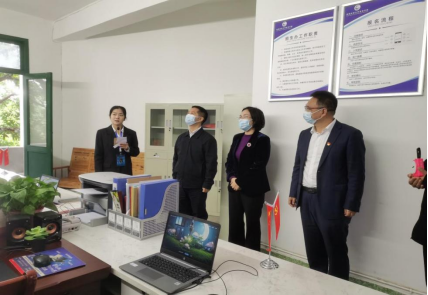 四川开放大学党委副书记、纪委书记田仁来带队赴资阳开放大学开展县级分校达标工程进校考察工作