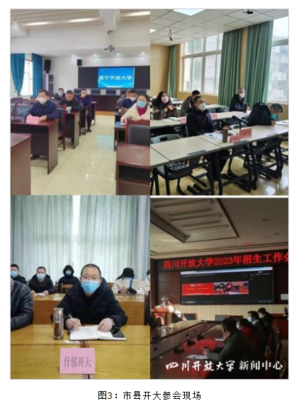四川开放大学召开2022年招生工作总结暨2023年招生工作视频会