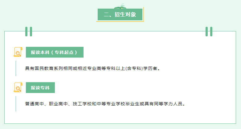 泉州永春开放大学2022年秋季招生简章