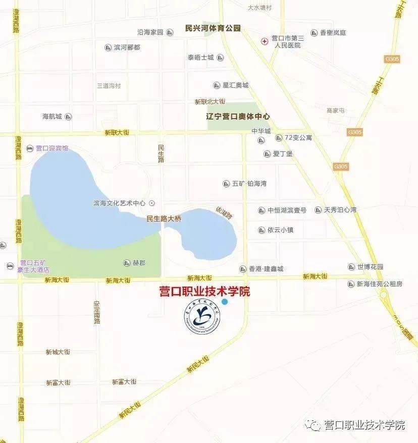 营口市小区分布图图片