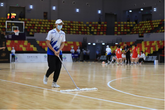 十四运会篮球测试赛(渭南赛区)在渭南师范学院云帆体育馆正式开赛 —