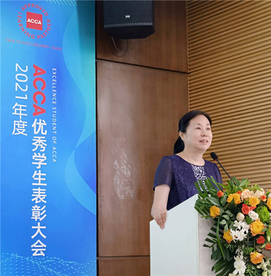 校长刘瑾教授讲话