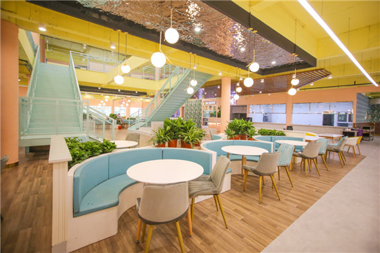 北欧ins风宁波财经学院的高颜值网红食堂成打卡胜地