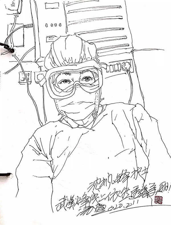 浙传速写"白衣天使"驰援武汉!