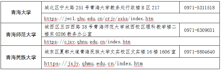 青海省2025年下半年高等教育自学考试报名报考简章