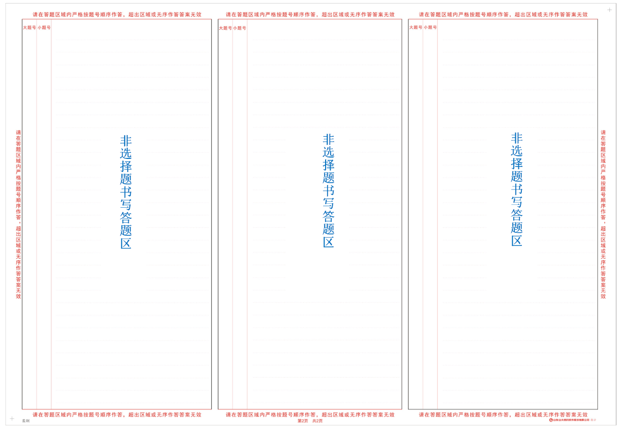 山西招生考试网：高等教育自学考试考生答题注意事项